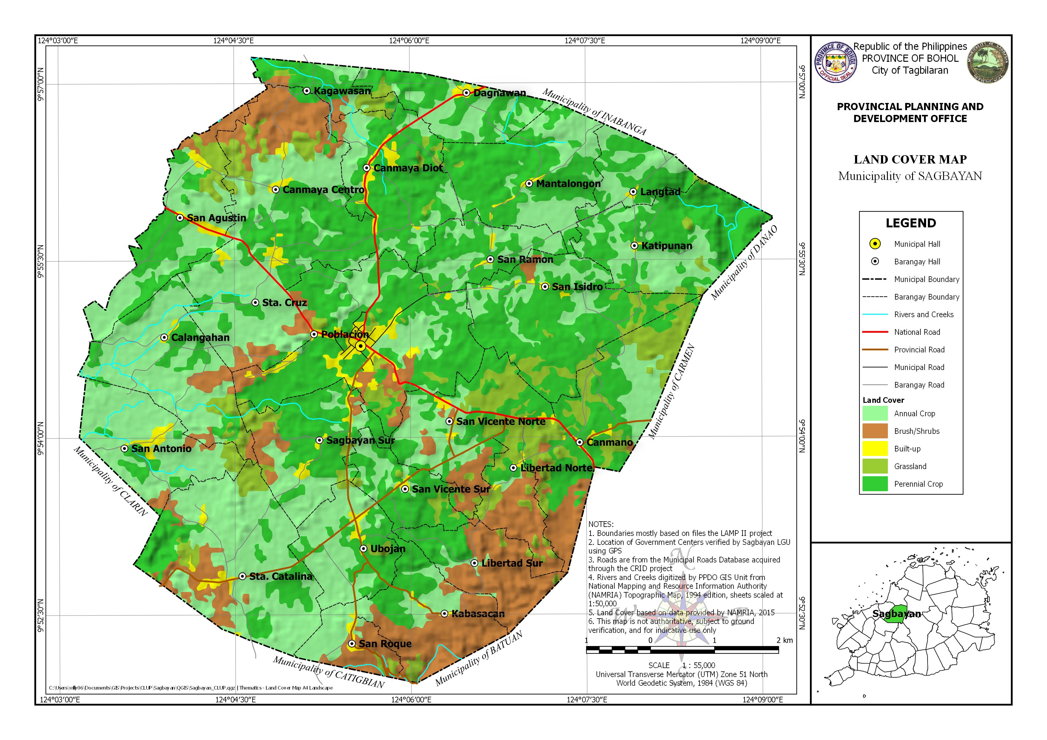 Thematic Maps Ppdo Bohol